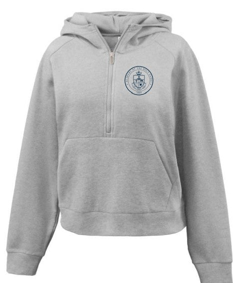 AHN- Ladies Half-zip Hoodie