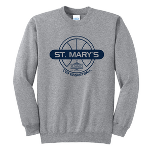 STMARYCYO23- Essential Fleece Crewneck