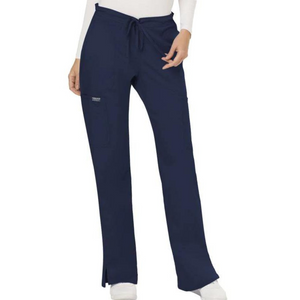 aent- Ladies Mid Rise Moderate Flare Drawstring Pant