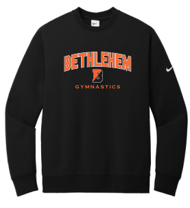 BthGymn23- NIKE Club Fleece Sleeve Swoosh Crew