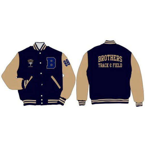 CBA- NEW!! Custom BROTHERS Varsity Jacket