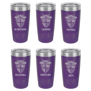 CBA- BROTHERS 20 oz Insulated Tumbler, Logo Choice