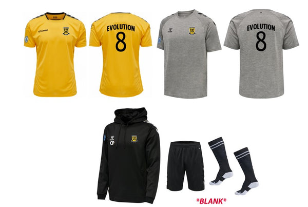 CPSCUNIFORMS23- Clifton Park Soccer EVOLUTION Level Uniform Package 2024-25, U10 players- U19