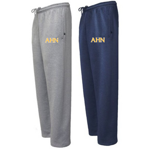 AHN- Collegiate Style Sweatpants, Navy or Grey