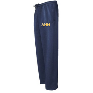 AHN- Collegiate Style Sweatpants, Navy or Grey