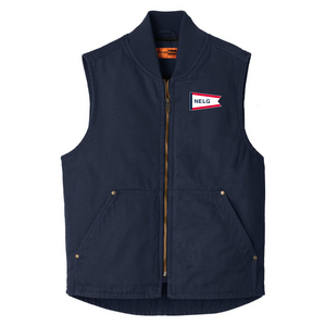 NELG21- CornerStone® Washed Duck Cloth Vest