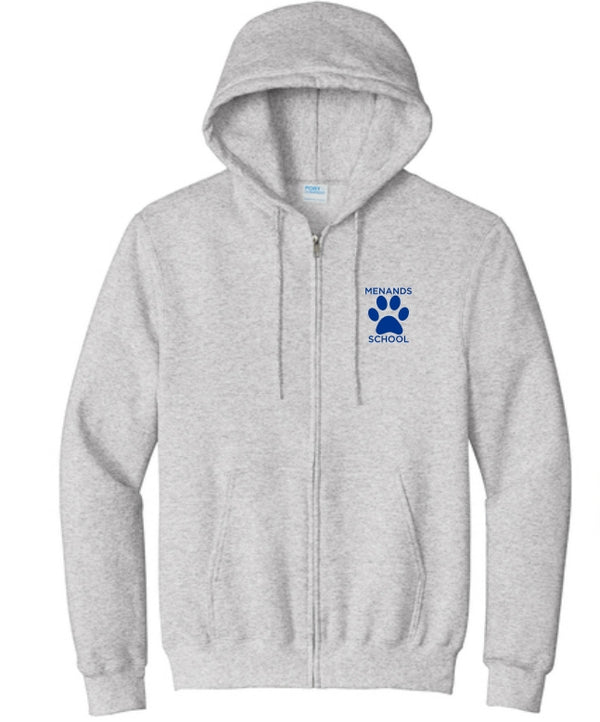 MENANDSCH22- Port & Company® Core Fleece Full-Zip Hooded Sweatshirt