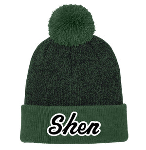 SKANO25- Halftime Heather Pom Beanie