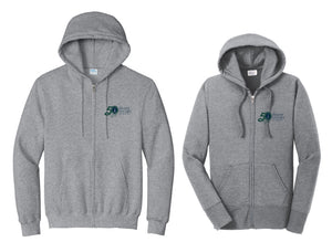 DOANE50-  Port & Company® Core Fleece Full-Zip Hooded Sweatshirt