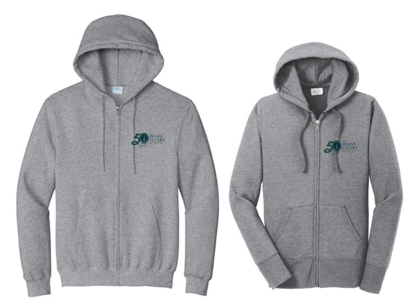 DOANE50-  Port & Company® Core Fleece Full-Zip Hooded Sweatshirt