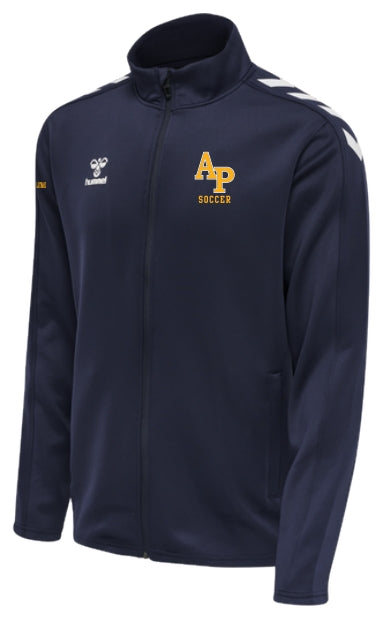 APBS25- Poly Full Zip Warm-up Jacket