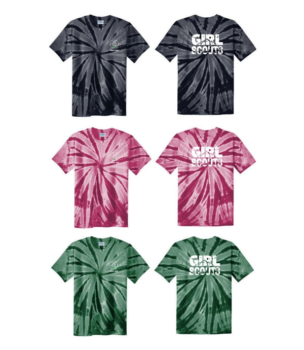 GIRLSCOUTS25- Tie Dye T-Shirt