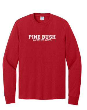 PINEBUSH25- Long Sleeve Core Cotton Tee