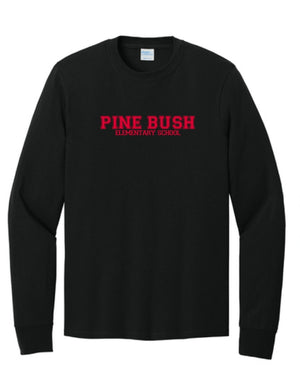 PINEBUSH25- Long Sleeve Core Cotton Tee