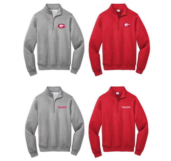 PINEBUSH25-Core Fleece 1/4-Zip Pullover