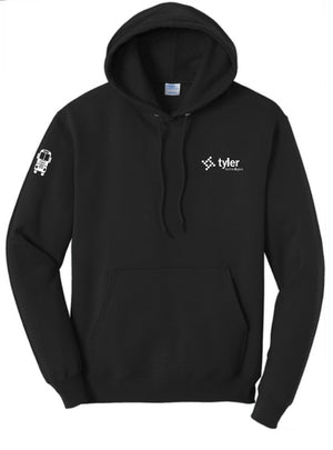 TYLERTECH- Port & Company® Core Fleece Pullover Hooded Sweatshirt