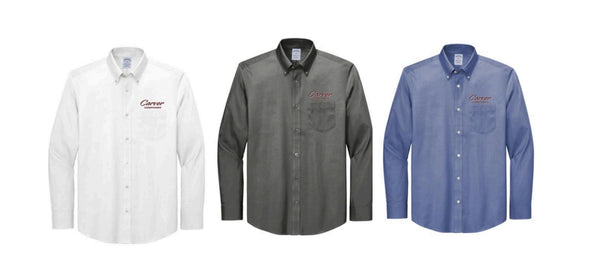 Carver23- Brooks Brothers® Wrinkle-Free Stretch Pinpoint Shirt