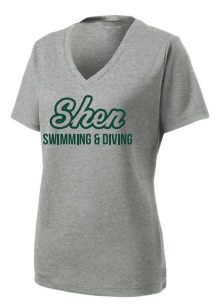 SWMDVSHEN0023- Ladies Vneck Performance Tshirt