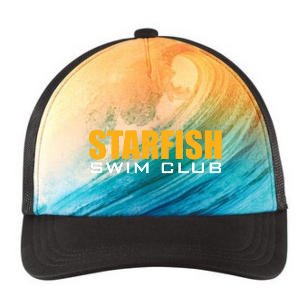star- Port Authority ® Photo Real Snapback Trucker Cap