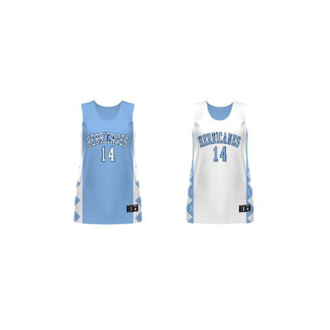 HBB22- Herricane Girls Reversible Jersey - Wicked Smart Apparel