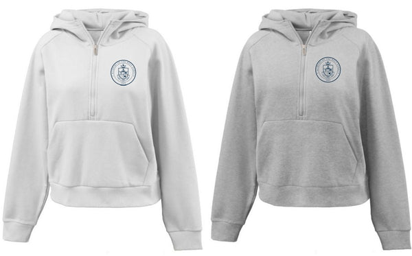 AHNHLDY025- LIMITED EDITION! Ladies Half-zip Hoodie