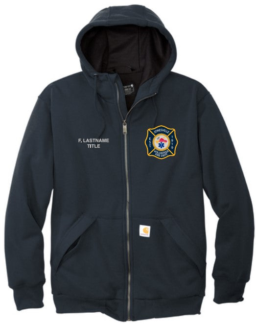 JNSVLEFR025- Carhartt® Midweight Thermal-Lined Full-Zip Sweatshirt