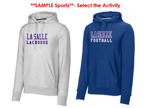 LSIcadets-CHOOSE Activity! Heavy Weight Sweatshirt with Tackle Twill applique decoration