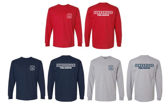 JNSVLEFR025- Gildan® Ultra Cotton® 100% US Cotton Long Sleeve T-Shirt