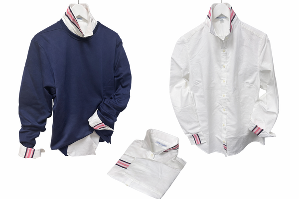 AHN- "Pop a Collar" Ladies Oxford