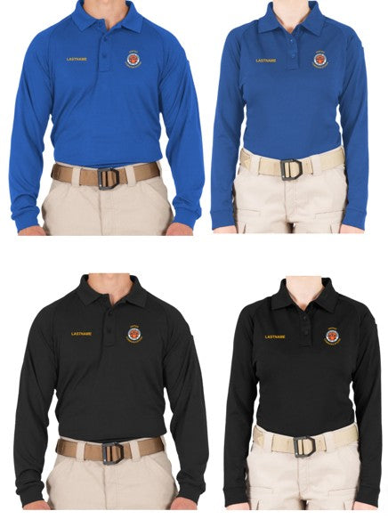 SCUC026- First Tactical Performance Polo Long Sleeve - Senior Supervisor