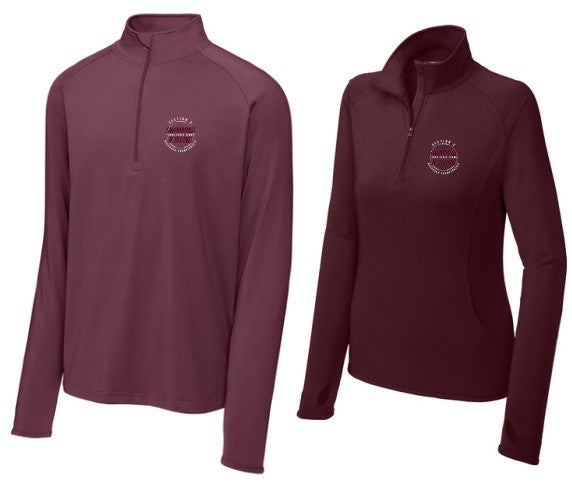 Sec2- Lightweight Performance Quarter Zip, Adult & Ladies