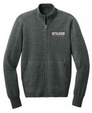 BTHMSPT26- Port Authority® Easy Care Full-Zip Sweater