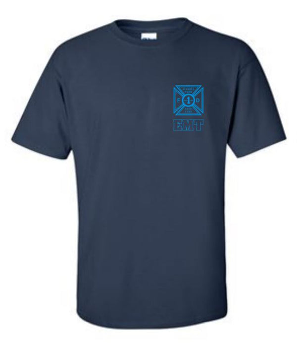 APFire- Cotton Short Sleeve T-Shirt APFire/EMT logo