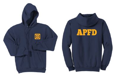 APFire- Adult Cotton Hoodie with back print