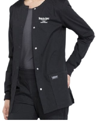 TBJC21- Ladies Snap Front Scrub Jacket