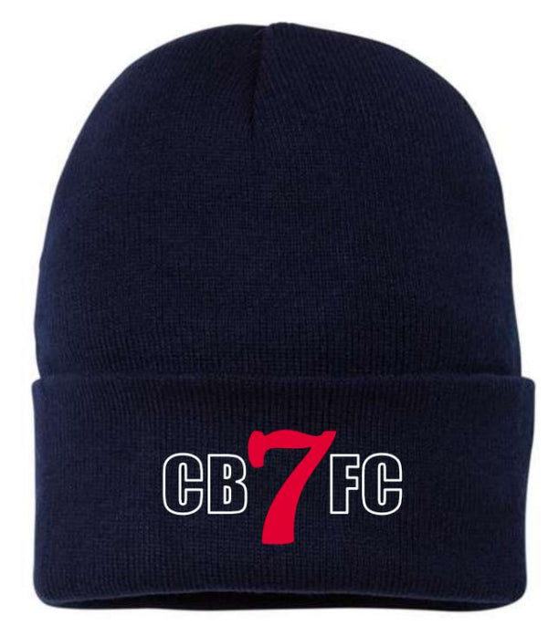 CBF22- Fleece Lined 12" Cuffed Beanie