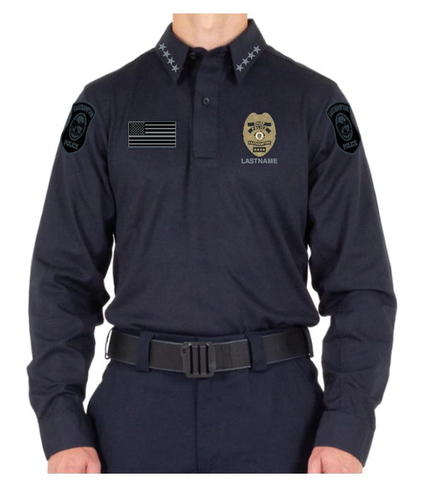 EHPD22- First Tactical - Men's V2 Pro Performance Long Sleeve Shirt Midnight Navy