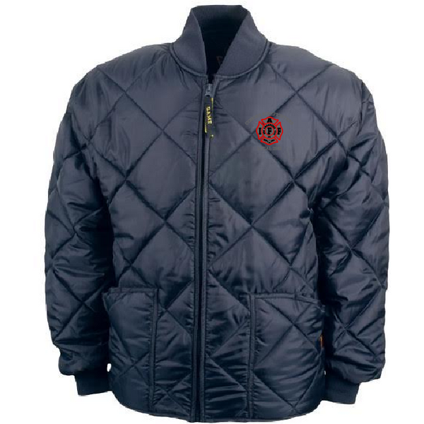 UFOC- Quilted Jacket with Embroidered Shield