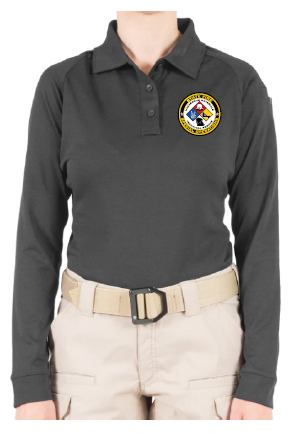 SFSOPS- Women's First Tactical Performance Polo Long Sleeve
