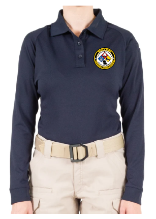 SFSOPS- Women's First Tactical Performance Polo Long Sleeve