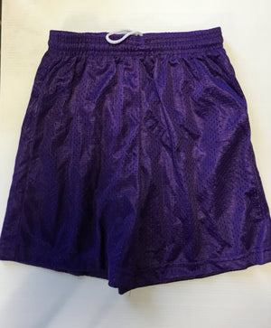 ATTIC20- Mesh Tricot Shorts, purple