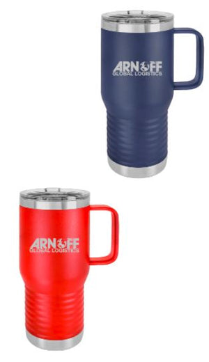 Arnoff21-20 oz Insulated Travel Coffee Mug, Global Logistics