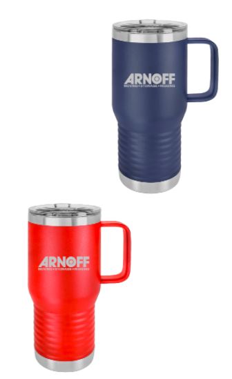 Arnoff21-20 oz Insulated Travel Coffee Mug, Moving+Storage+Rigging