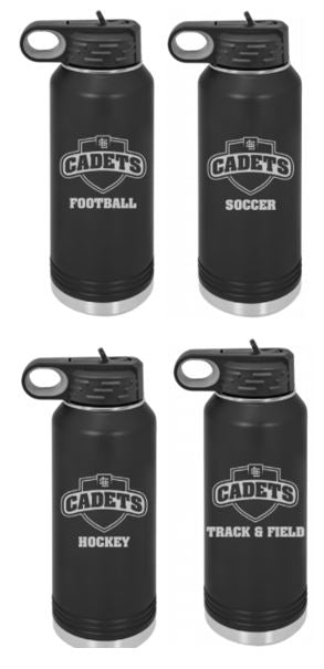 LSIcadets- CADETS 32 oz Insulated Water Bottle