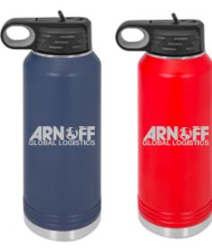 Arnoff21- 32 oz Insulated Water Bottle, Global Logistics