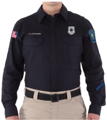 GFDPDMA- First Tactical V2 Pro Duty Uniform Shirt - Long Sleeve