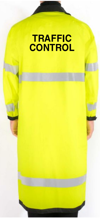 GFDPDMA- Blauer Lightweight Reversible Raincoat