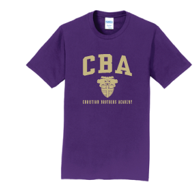 CBA- Cotton Team Purple Tshirt