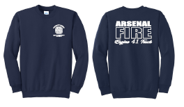 WAFire- Crewneck Sweatshirt (optional back print)