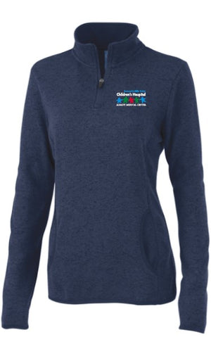 AMCCH- Heathered Fleece Pullover